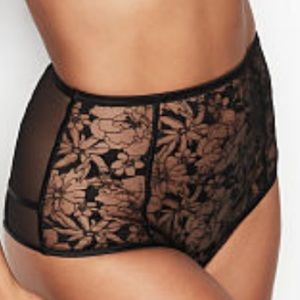 🖤 Victoria Secret Luxe Lace Side Zip Thong Panty🖤